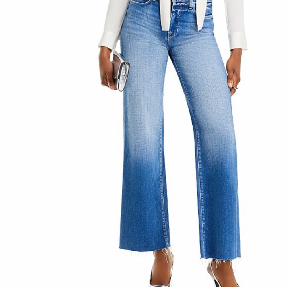 L’Agence Scottie Wide Leg Jeans in Hayward